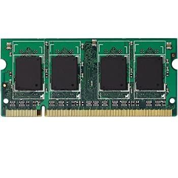 【中古】ELECOM 取り付けメモリモジュール 静電気防止手袋+ネジ保管ケース付PC2-6400 DDR2-800 S.O.DIMM 240pin 1GB ET800-N1G/S