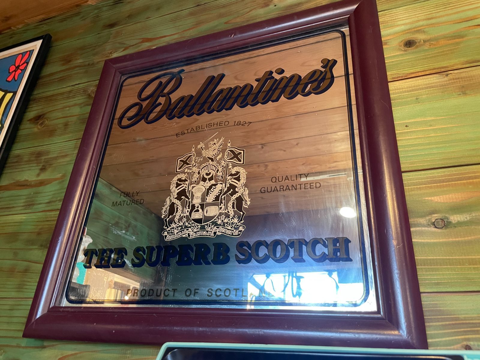 パブミラー ビンテージ バランタイン