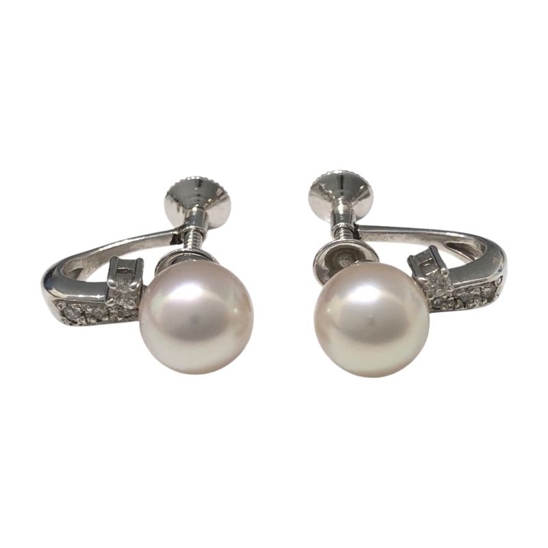 TASAKI パールダイヤイヤリング
