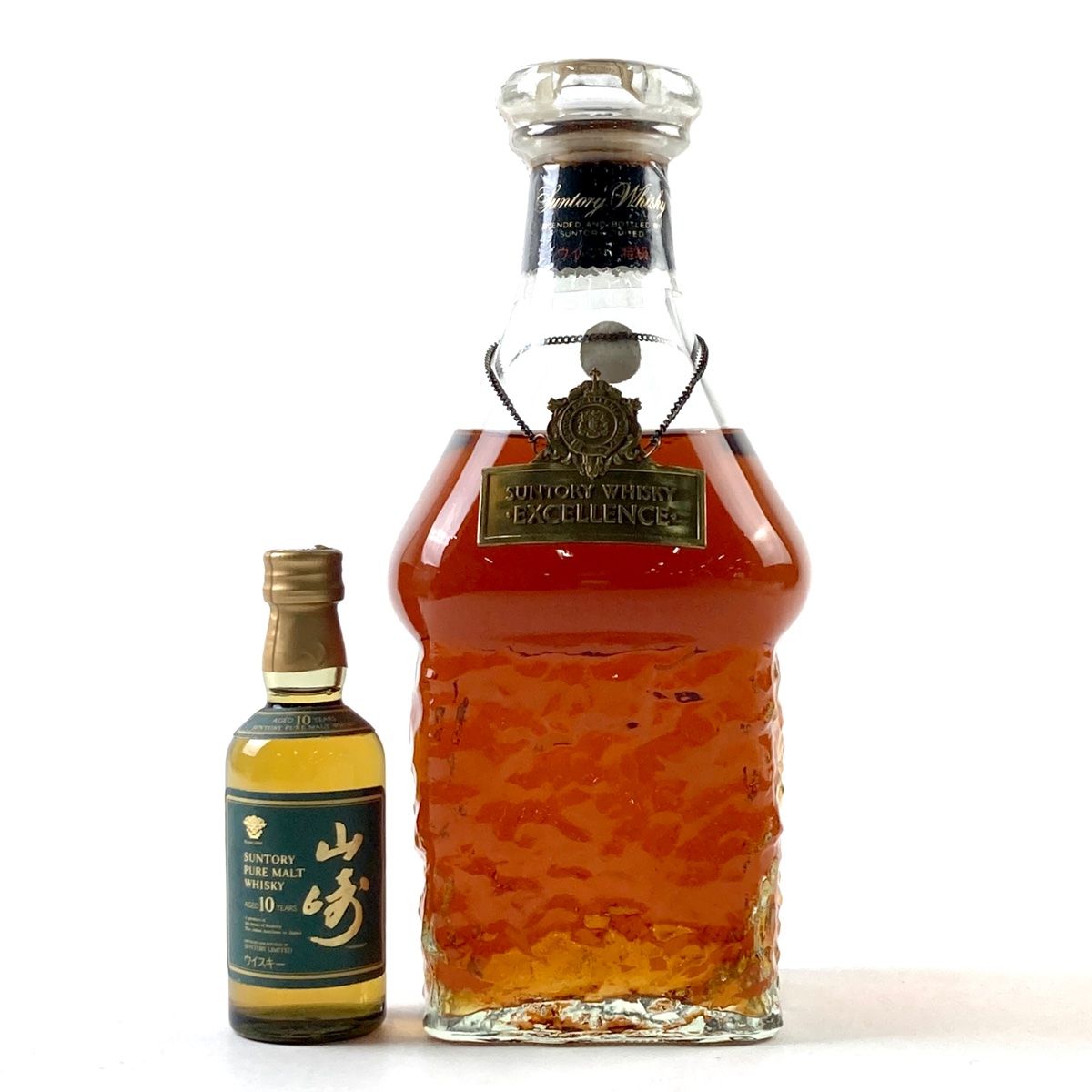 サントリー 山崎10年 ピュアモルトウイスキー グリーンラベル 2本