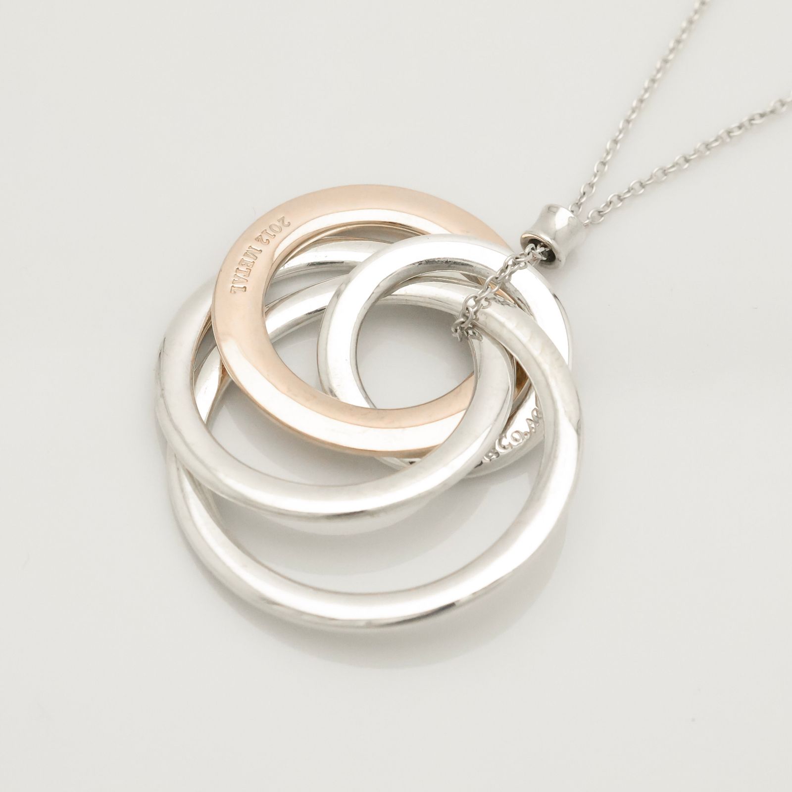 美品】ティファニー TIFFANY&Co. 4連 1837 インターロッキング 