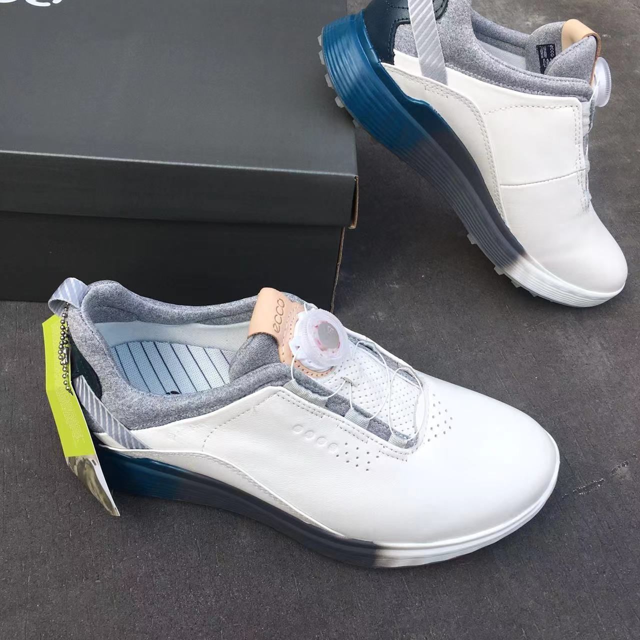 新品 箱付き ECCO カジュアルシューズ メンズ春秋 スポーツシューズ EU39-44 #F5