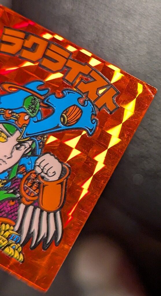 bikkuriman（LOTTE） - ■旧ビックリマン 第7弾ヘッド　赤ヘラクライスト（理力安定）付録版 完品 ロッテ 旧BM/ヘッド 7弾 ヘラクライスト(赤) bikkuriman（LOTTE