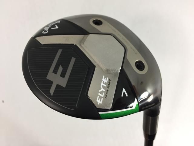 返品OK ゴルフクラブ キャロウェイ ELYTE MAX FAST エリート マックスファスト フェアウェイ 2025 日本仕様 LIN-Q GREEN 40 for Callaway 7W