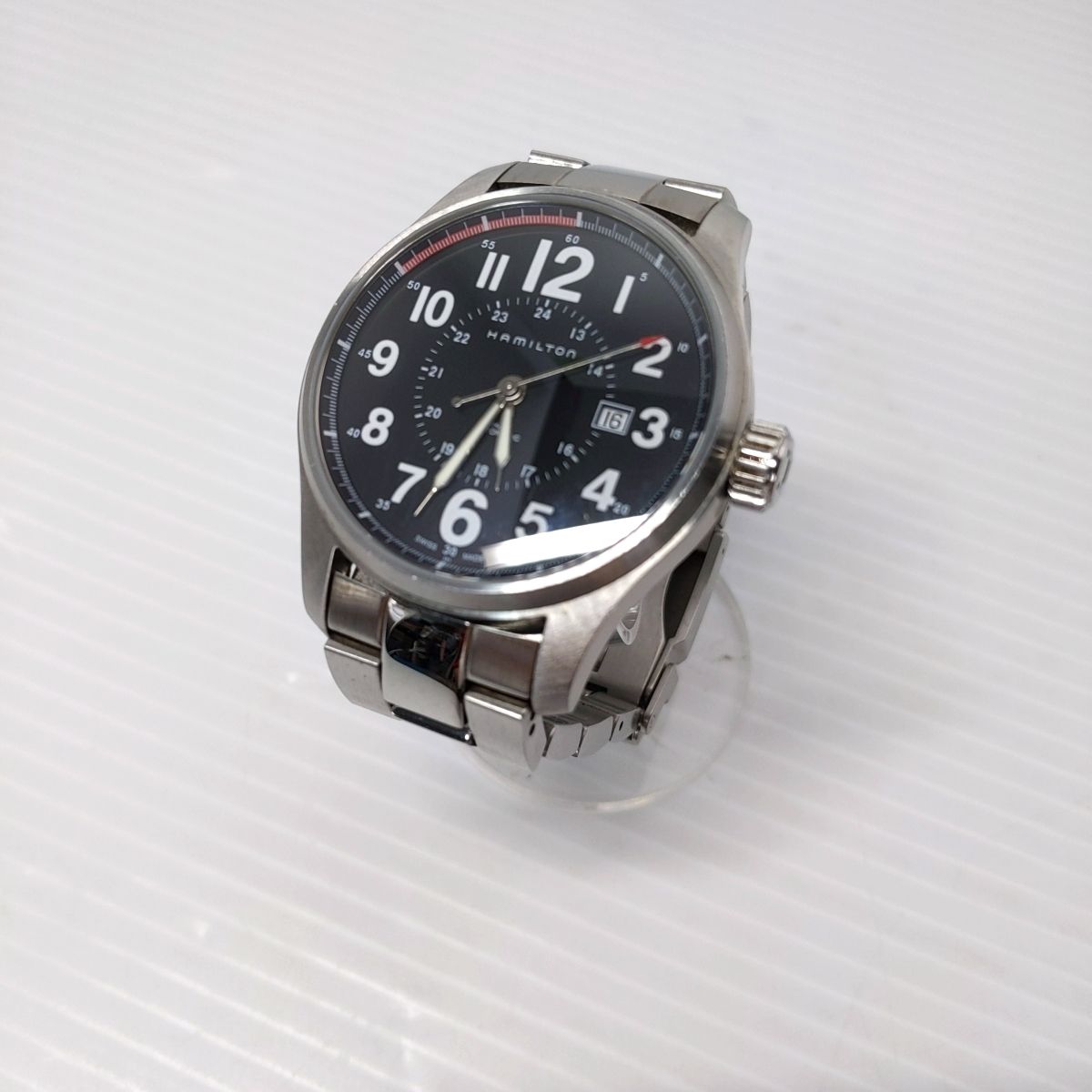 中古品】HAMILTON ハミルトン H706150 カーキフィールド オフィサー 