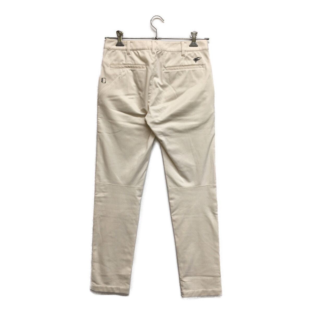 メンズ ビームスゴルフ BEAMSGOLF パンツ S ホワイト 白 裏フリース素材