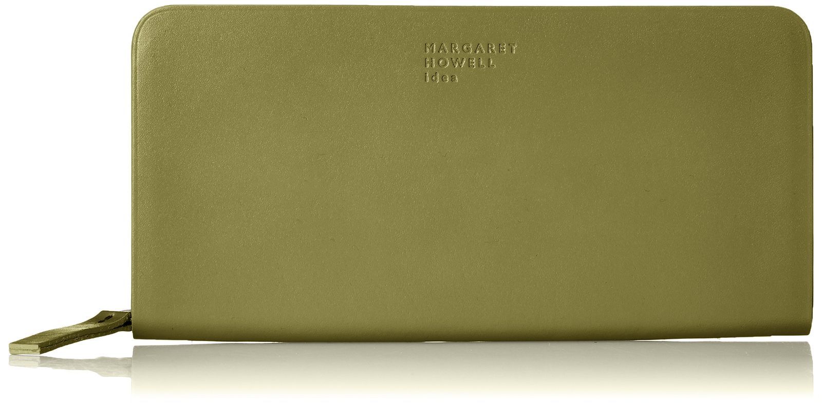 オリーブ マーガレット ハウエル アイデア 長財布 ベンジャミン 牛革 ノンステッチ MHLW8JT2 BOX入り レディース オリーブ