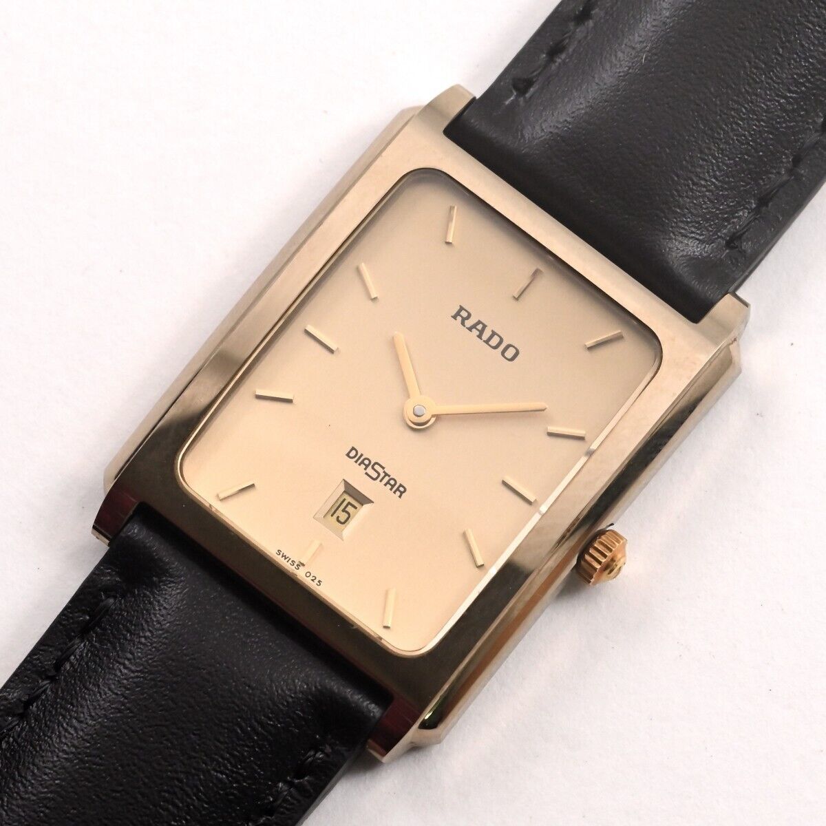 RADO】ラドー DIASTAR - Ref.160.0394.3 25mm Tank Shape gold