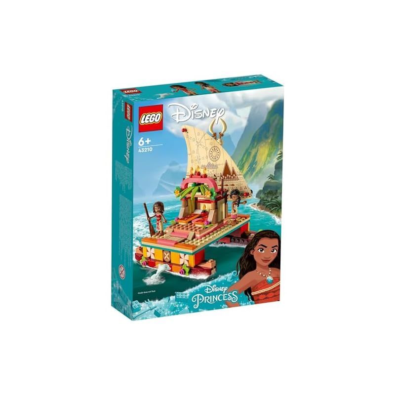 Disney - ももドナ レゴ ディズニープリンセス 43210 モアナと 冒険のボート