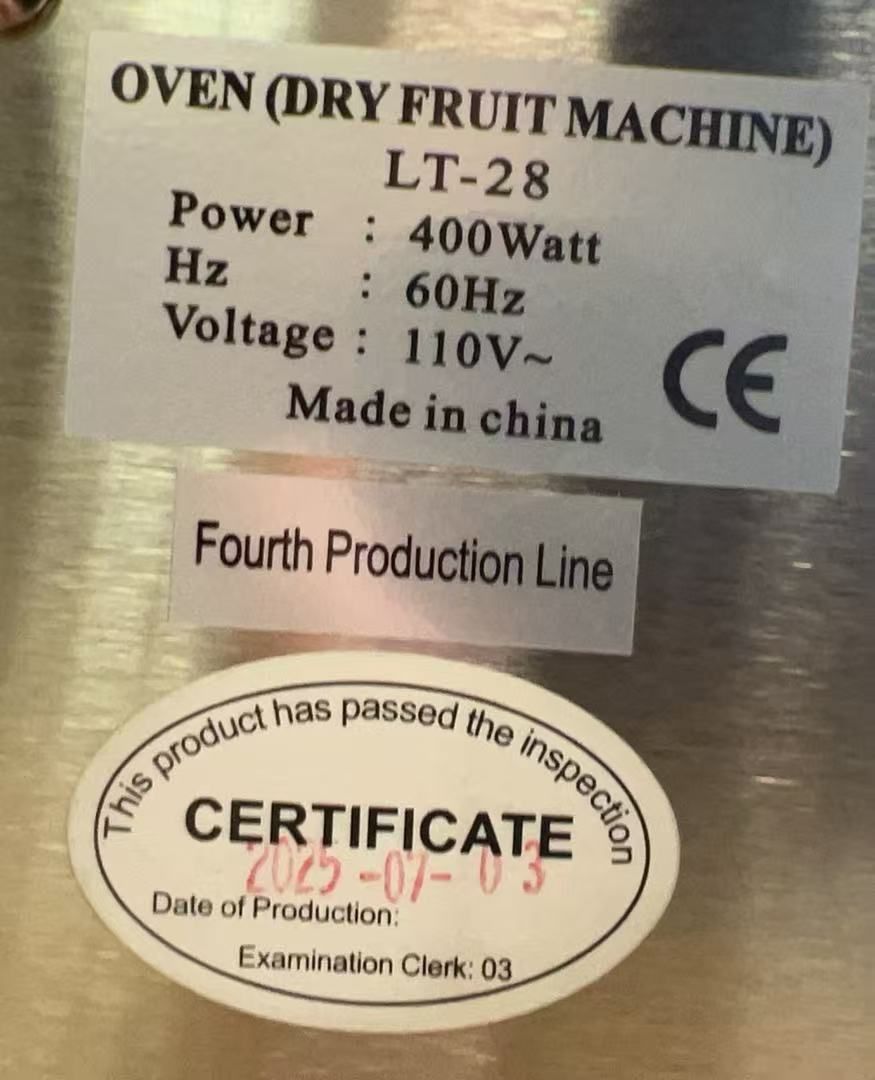 6層フードドライヤー