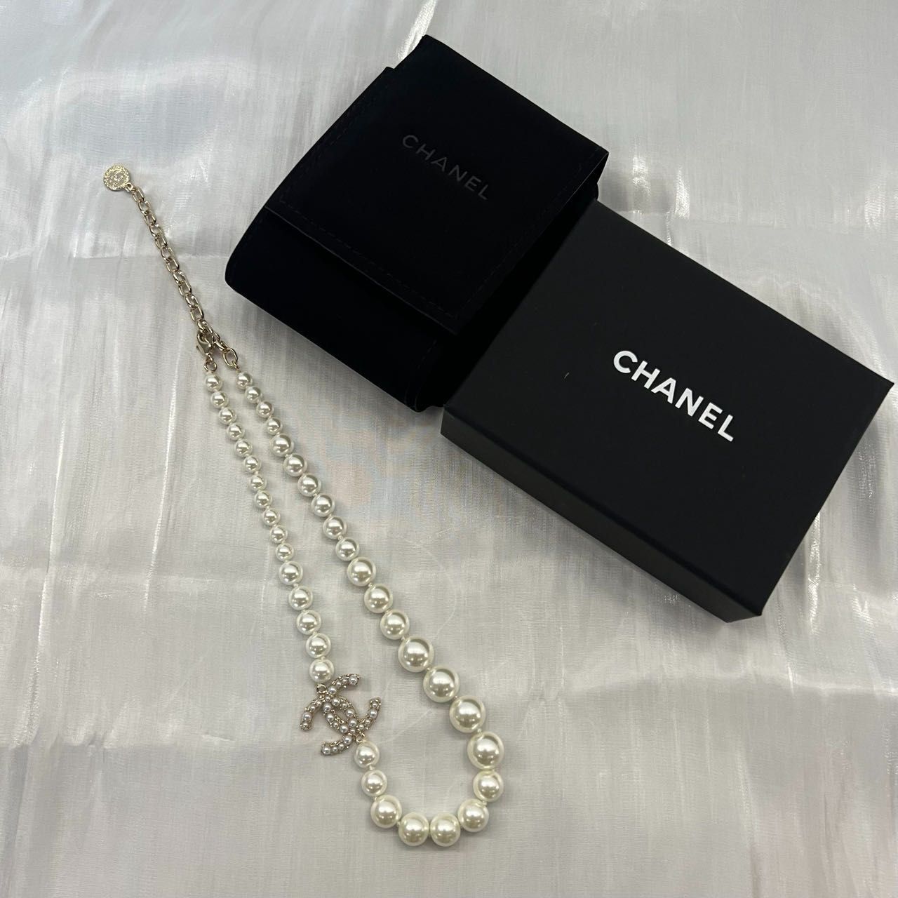 ✨新品✨ CHANEL シャネルネックレスチェーンパールココマーク @July jewelry