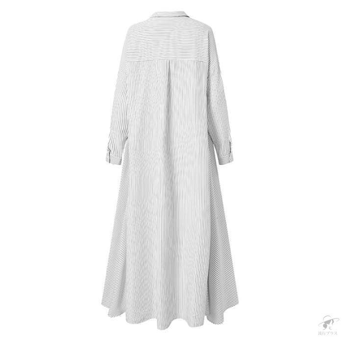 シャツワンピース シャツワンピ ロングシャツ 2way ワンピース 