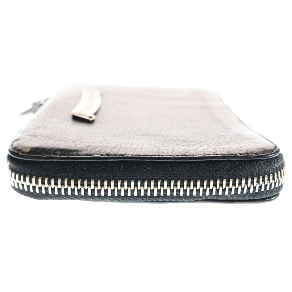 【美品】クロムハーツ BANK ROBBERラウンドジップレザーウォレット財布 美品】クロムハーツ BANK ROBBERラウンドジップレザーウォレット財布