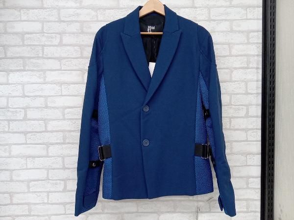 HOOD BY AIR Pitti Blazer フードバイエアー メンズ サイズ48 ブルー テーラードジャケット ブレザー made in italy