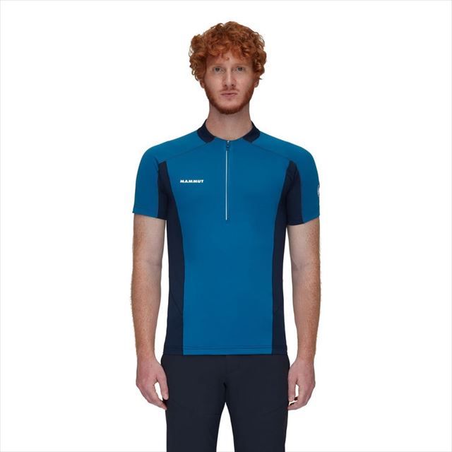 MAMMUT マムート ハーフジップ 半袖 Tシャツ Aenergy FL Half