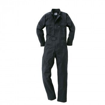 クロダルマ ツナギ服 49058 スミクロ 48 サイズ 3L 作業服 作業着 つなぎ 綿100％ オーバーオール
