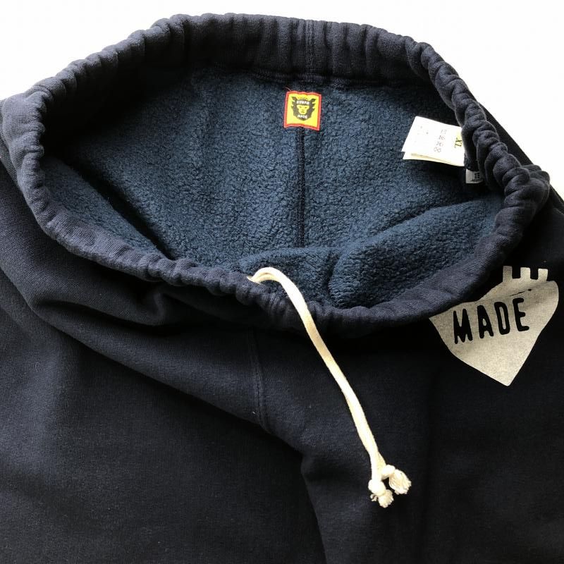 Human Made ネイビー トレーナー ハートロゴ HUMAN MADE ネイビー