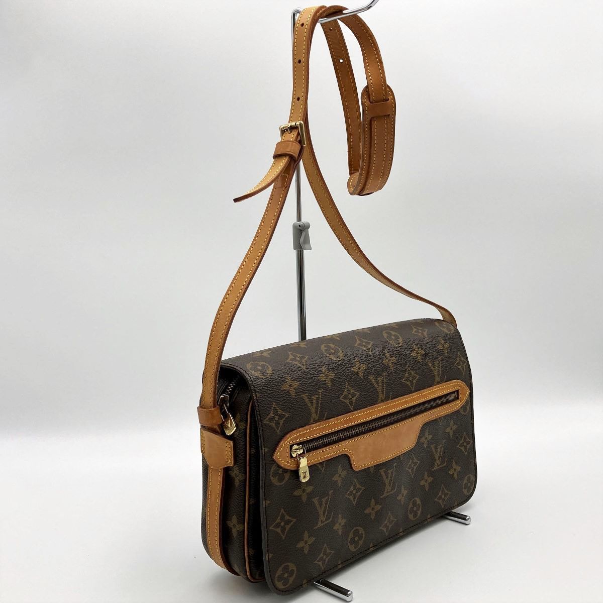 LOUIS VUITTON サンジェルマン 28 ショルダーバッグ モノグラム