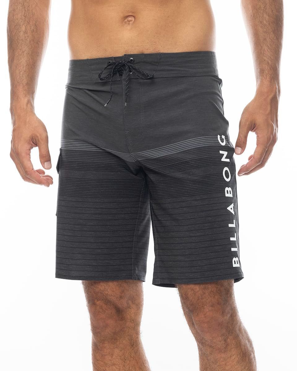 Size:28_Color:CHR [ビラボン] スイムショーツ ALLDAY HTR STRIPE PRO メンズ CHR