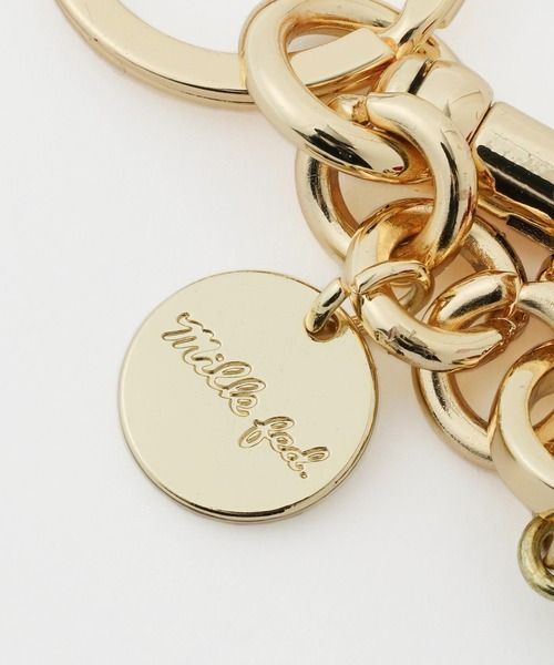 ミルクフェド キーホルダー MILKFED GLITTER CHERRY KEYCHAIN