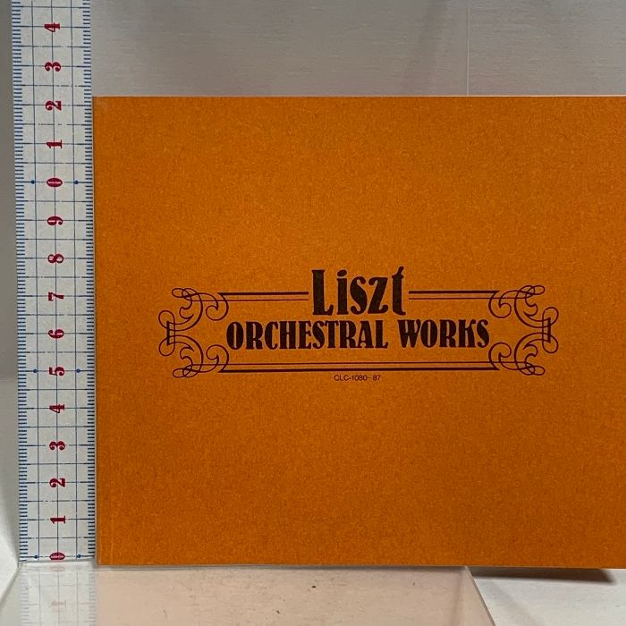 管弦楽作品集 bme6fzu 18 Liszt ORCHESTRAL WORKS 東芝EMI リスト 管弦楽作品集 CD8枚