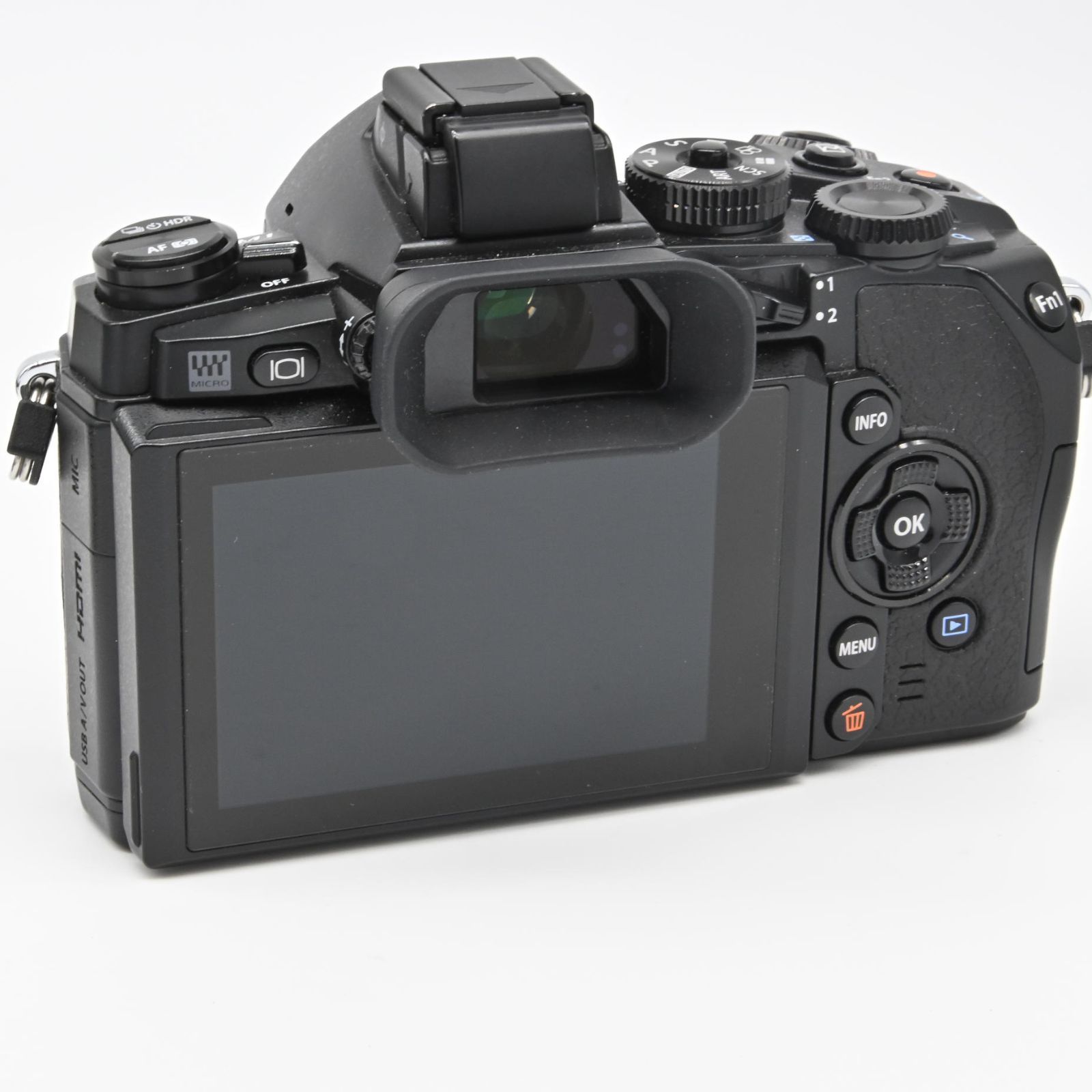 ☆極美品☆OLYMPUS ミラーレス一眼 OM-D M1 ボディ ブラック - メルカリ