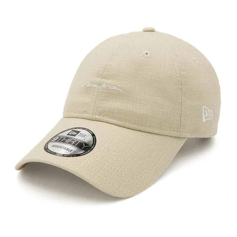 【特価商品】[ニューエラ] キャップ ロングバイザー ONSPOTZ別注 ライトグレー FREE 9Thirty Long Visor Easy Snap Cotton Flax Handwritten Logo 人気・おすすめ｜省スペース設計・旅行向けにおすすめ お得商品 プライバシー配送
