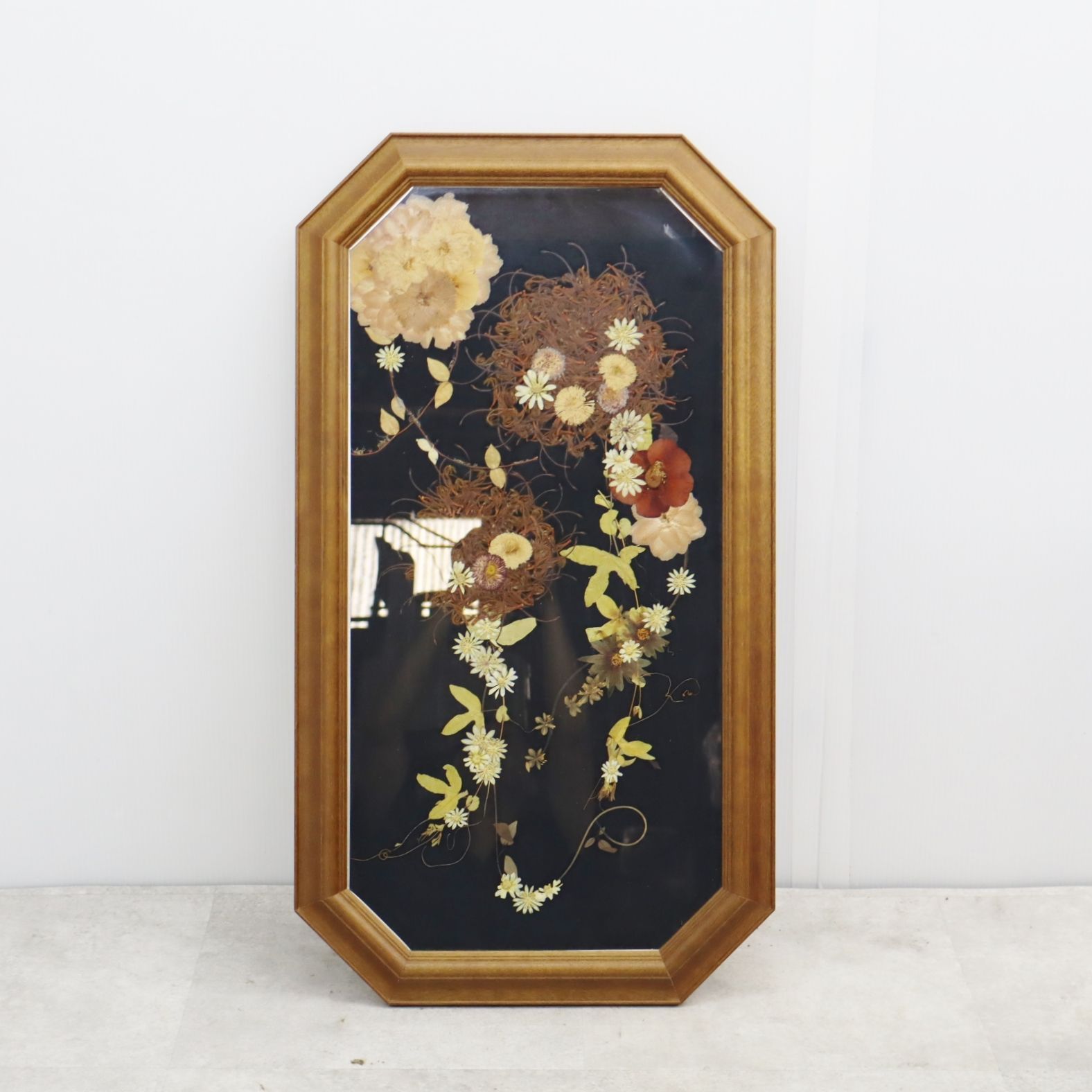 押し花アート ギフト【REGALO】優しくきらめく W440mm×H350mm | BLOOM MAISON