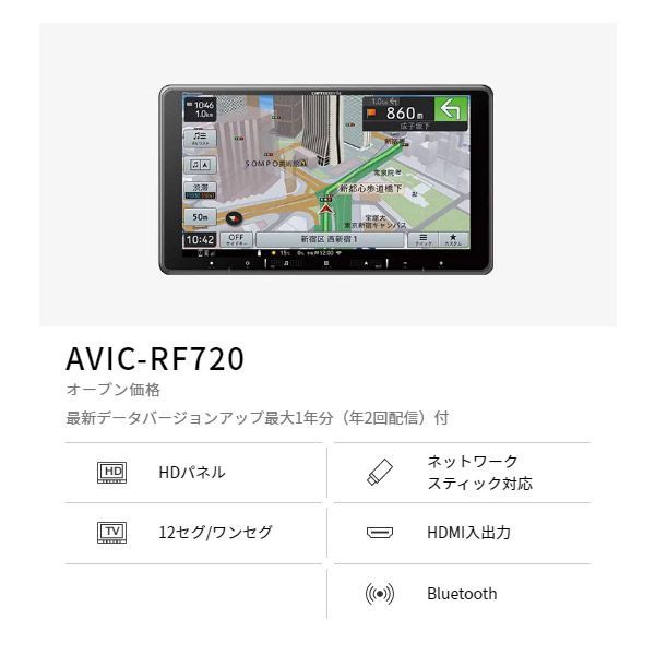 カロッツェリア楽ナビAVIC-RF720+タントLA650S系(パノラマモニター+