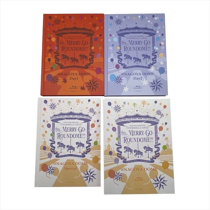 【美品】アイマスシンデレラガールズ6thLIVE MERRYGOROUNDOME THE IDOLM@STER CINDERELLA GIRLS 6thLIVE MERRY-GO-ROUNDOME!!!: 商品