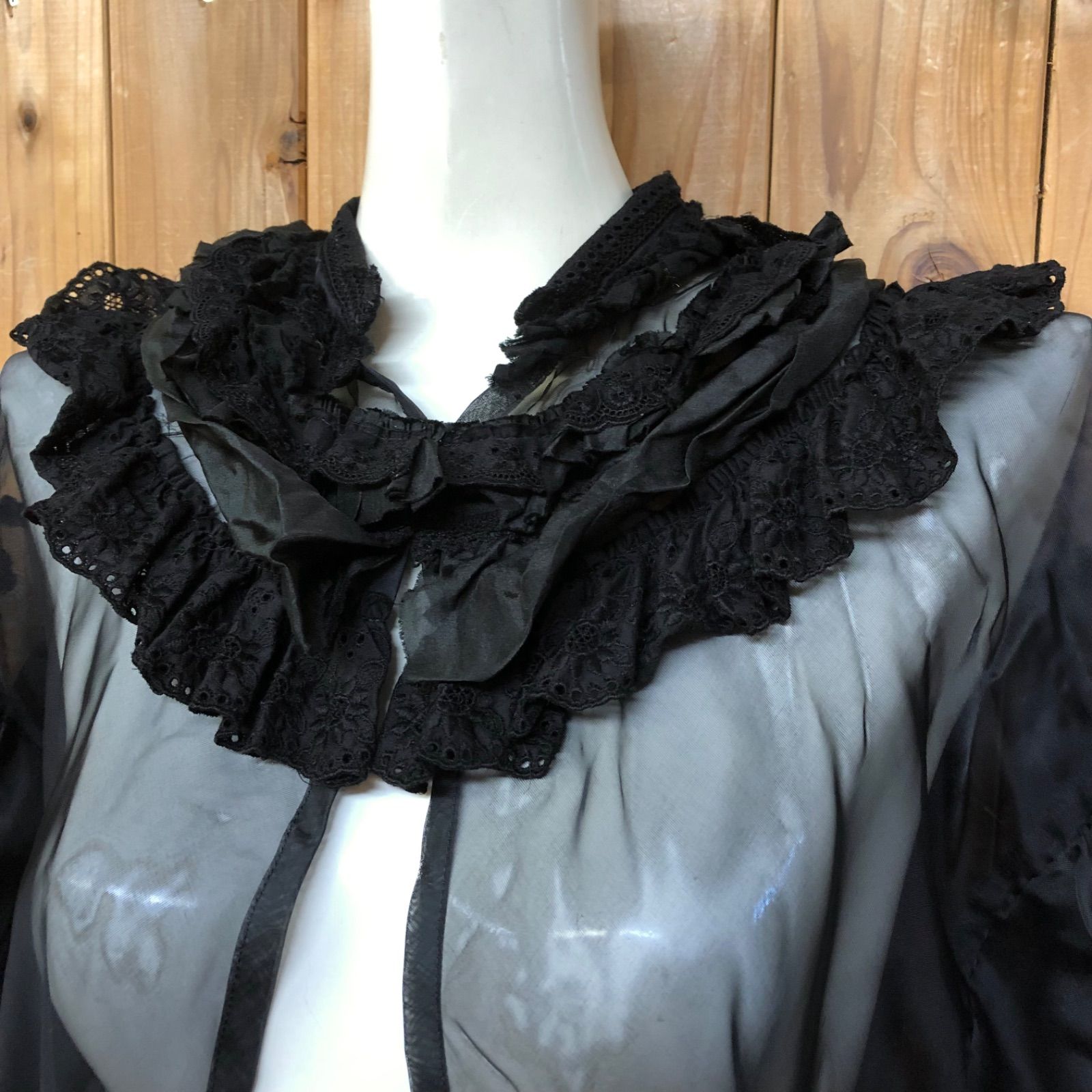 COMME des GARCONS 日本製 コムデギャルソン レディース Black 半袖 