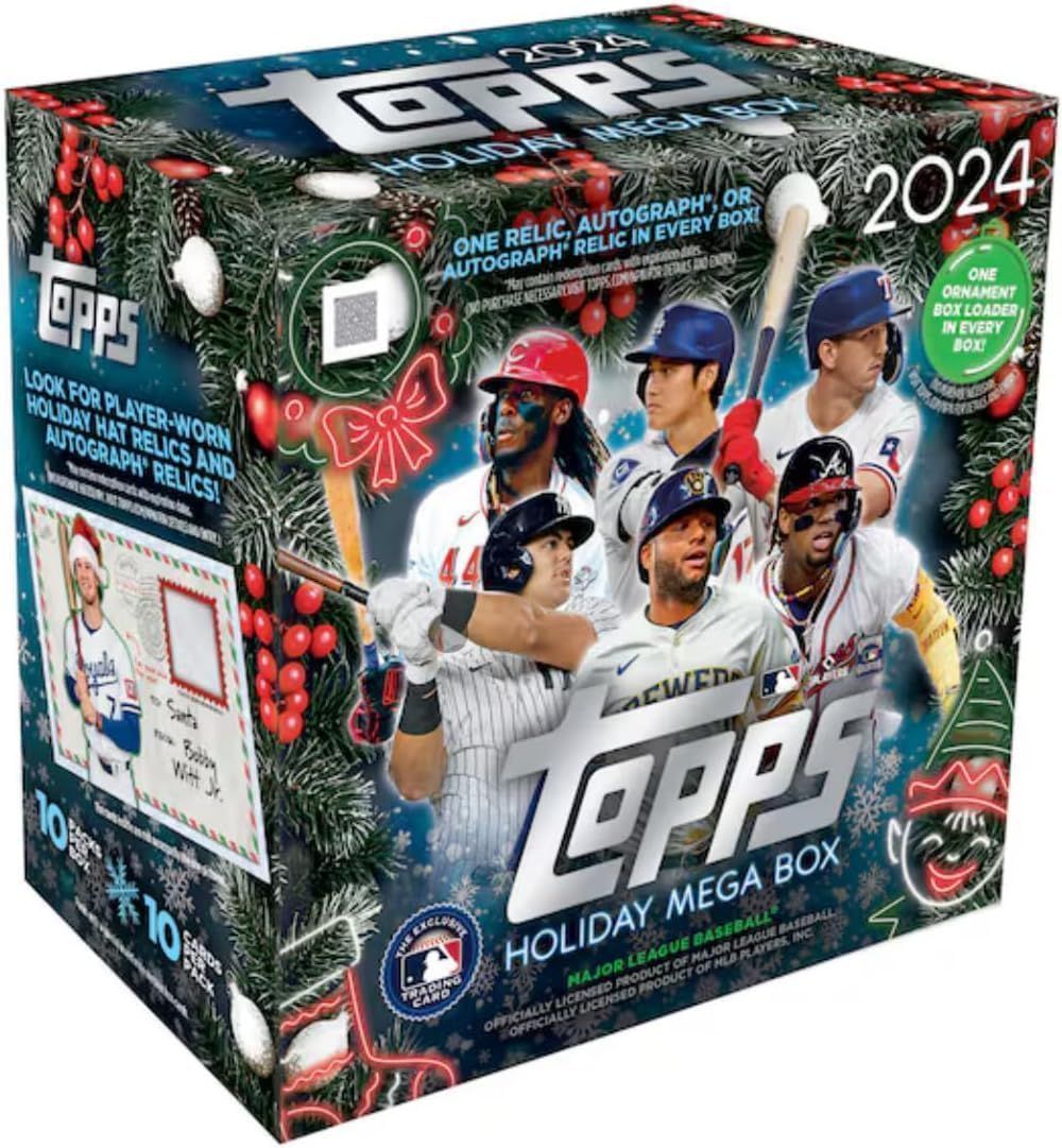2024 Topps Baseball Holiday Mega Box トップス ベースボール ホリデー メガボックス