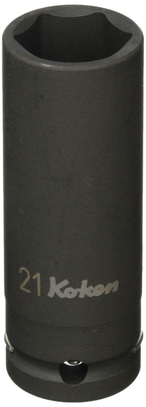 21mm コーケン 1/2(12.7mm)SQ. インパクト6角ディープソケット(薄肉) 21mm 14301M-21