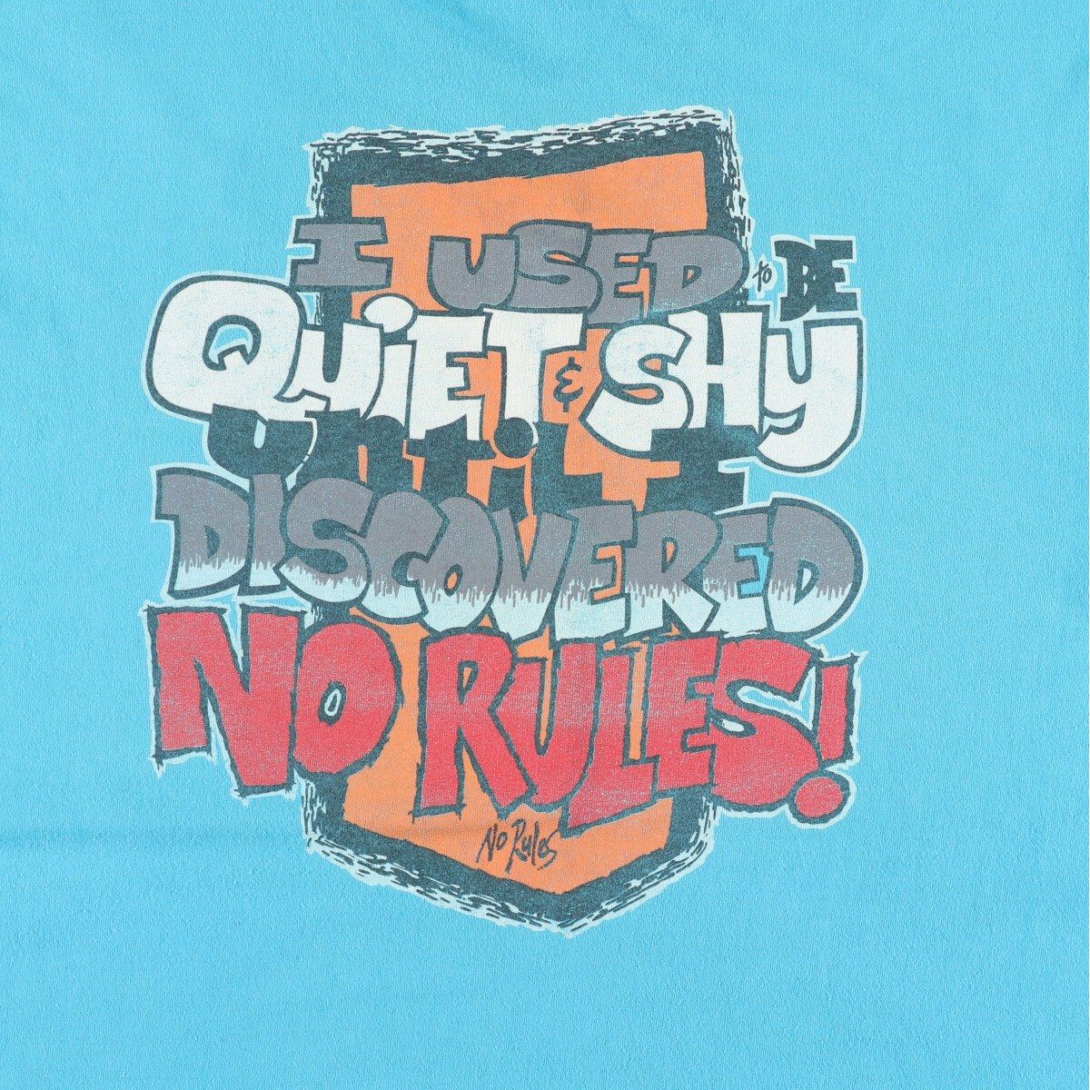 RULES プリントTシャツ
