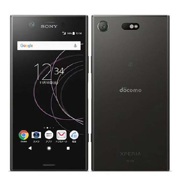 中古】 SO-02K Xperia XZ1 Compact ブラック SIMフリー 本体 ドコモ ...