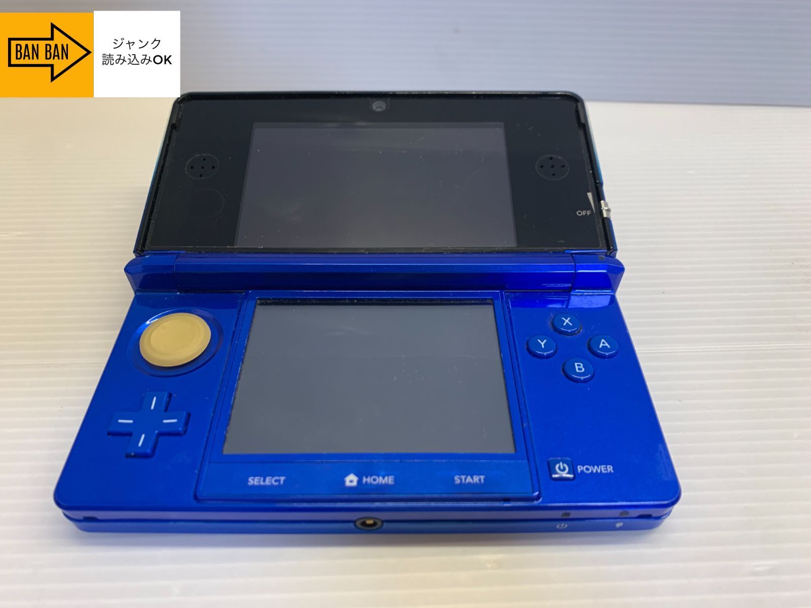 ジャンク 動作確認済み Nintendo 3DS CTR-001(JPN) ブルー - メルカリ