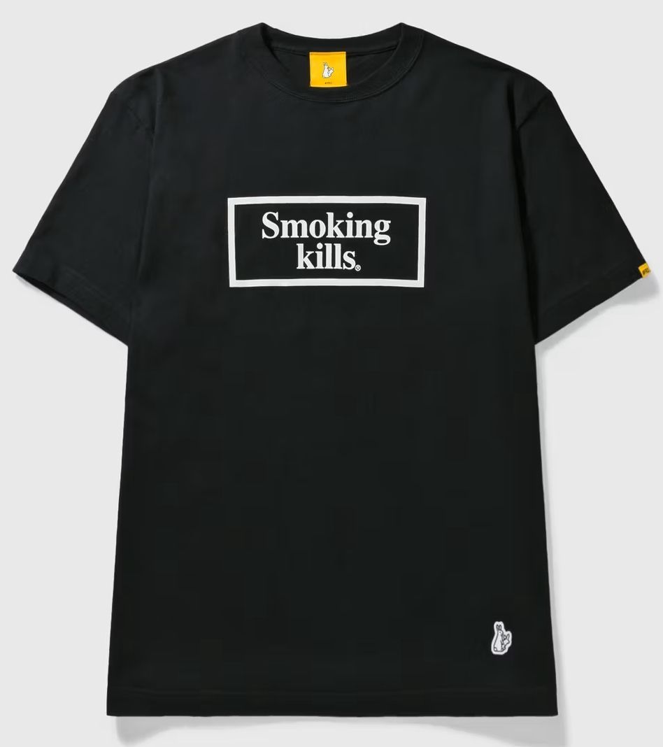 FR2｜エフアールツー Smoking kills Tシャツ