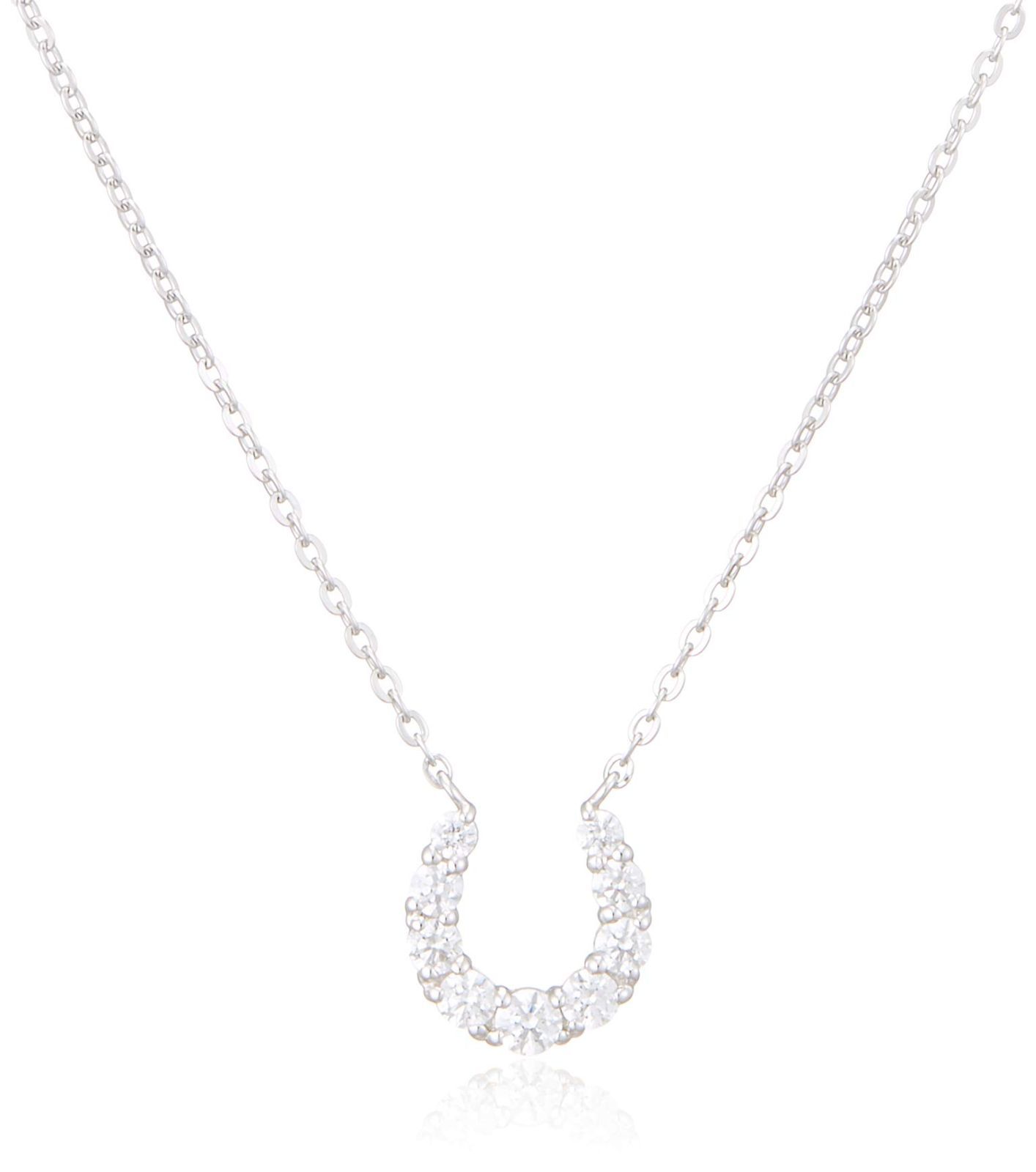 ホワイトゴールド Canal 4℃ カナルヨンドシー シルバー ネックレス 151824121029