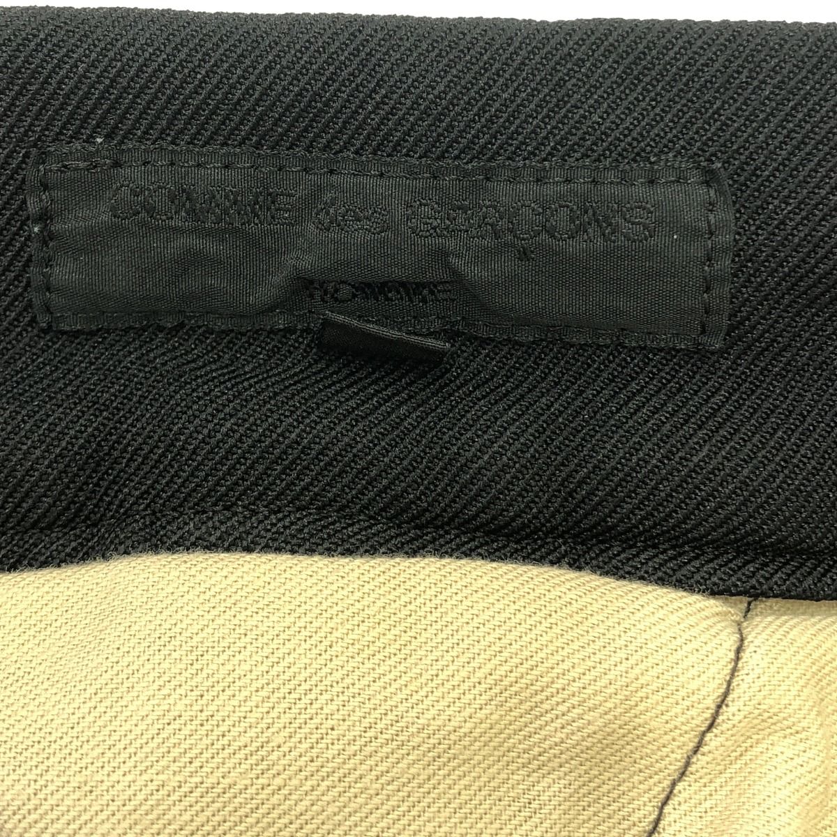 COMME des GARCONS HOMME コムデギャルソンオム 24SS ポリエステル縮絨 