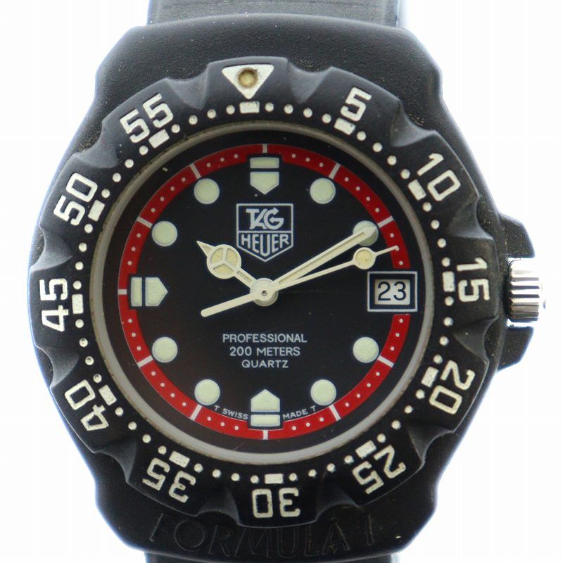 TAGHEUER 】 タグホイヤープロフェッショナルフォーミュラ1クォーツ腕時計 楽天市場】【ウォッチ】 TAG Heuer タグ ホイヤー フォーミュラ1