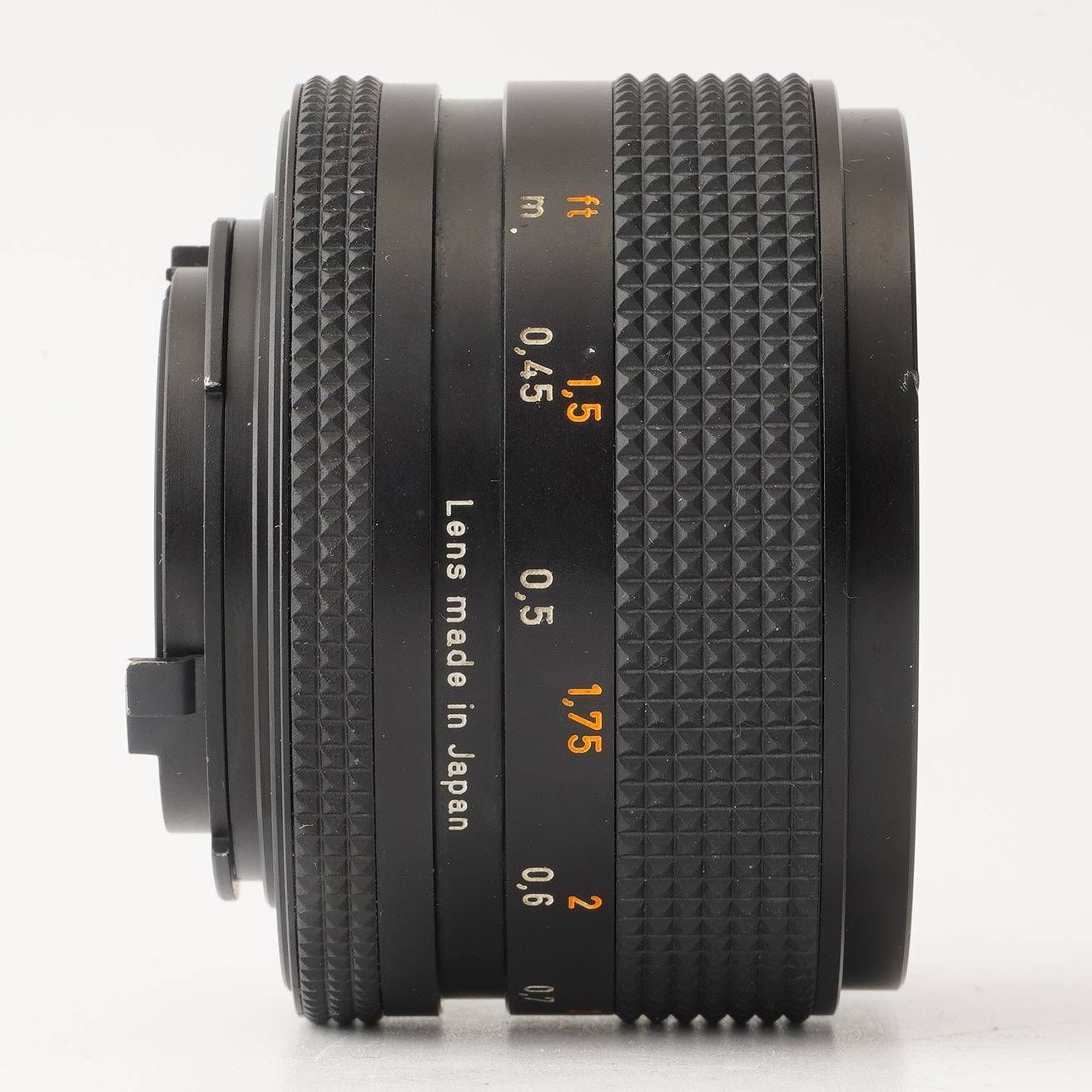 コンタックス Contax Carl Zeiss Planar 50mm F1.4 T* AEJ C/Yマウント
