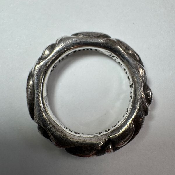 CHROME HEARTS/クロムハーツ スクロールバンドリング/14号