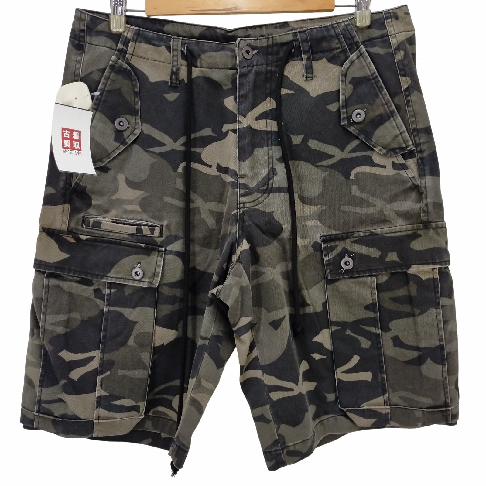 ユーズドフルギ USED古着 {{Gakkin}} × {{FOSTEX GARMENTS }}HANABATSU CAMO M-51 SH メンズ  UNI