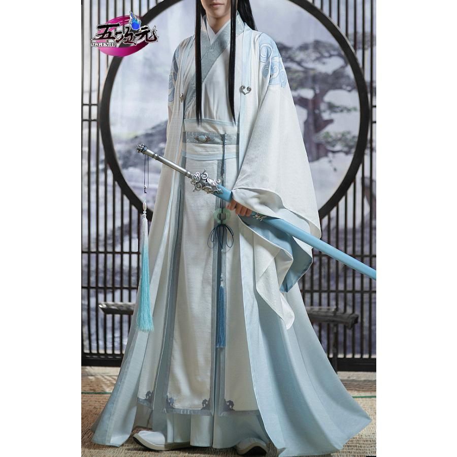 猫屋小舗 魔道祖師 公式衣装 コスプレ 藍忘機 成年ver 靴 琴 剣 追加可