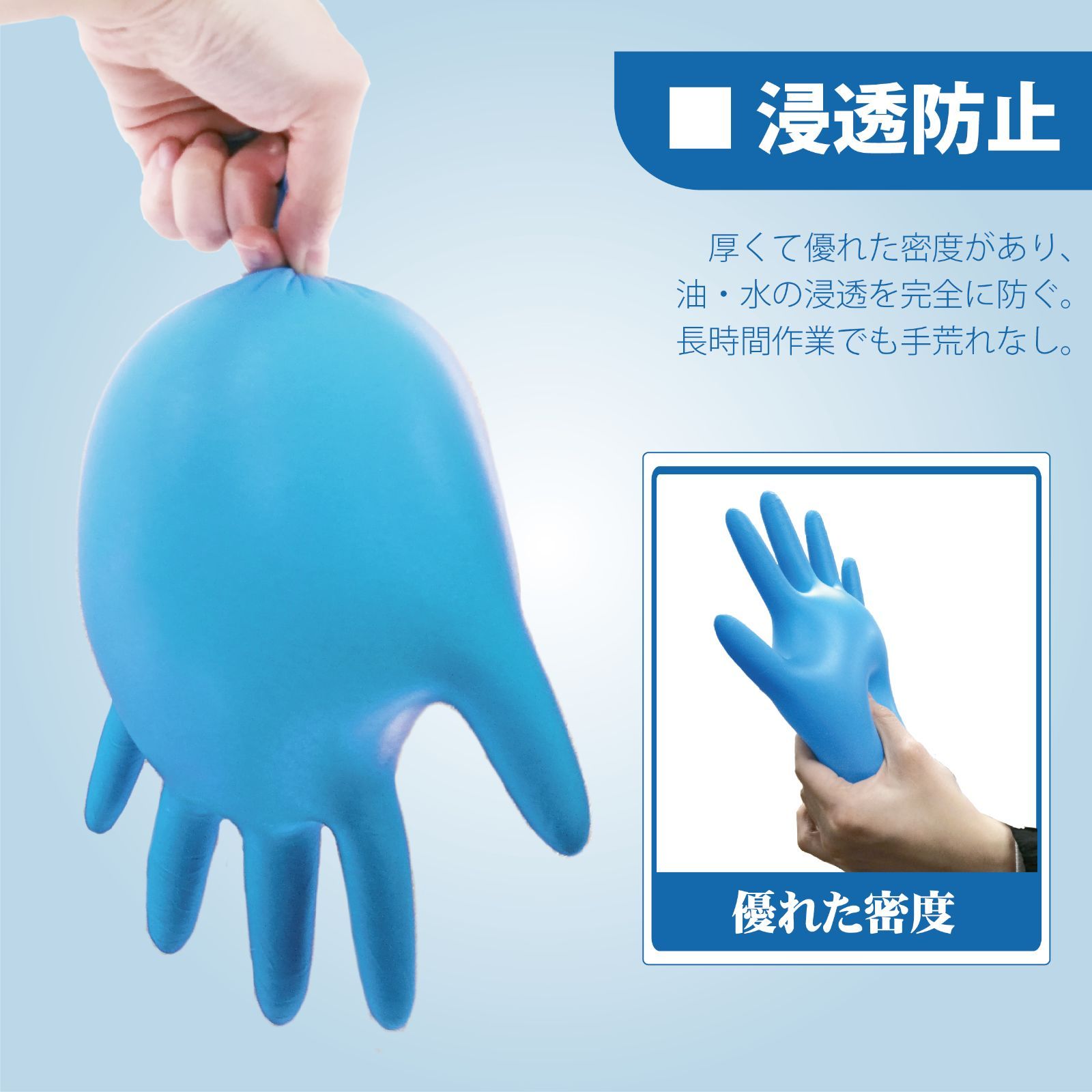 ニトリルグローブ B級品 Mサイズ 100枚20箱セット 2000枚 - メルカリ