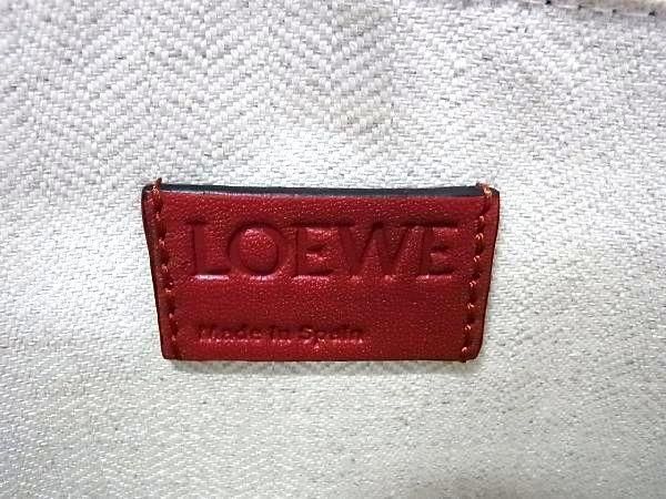 □新品□未使用□ LOEWE ロエベ リピートアナグラム レザー クラッチ