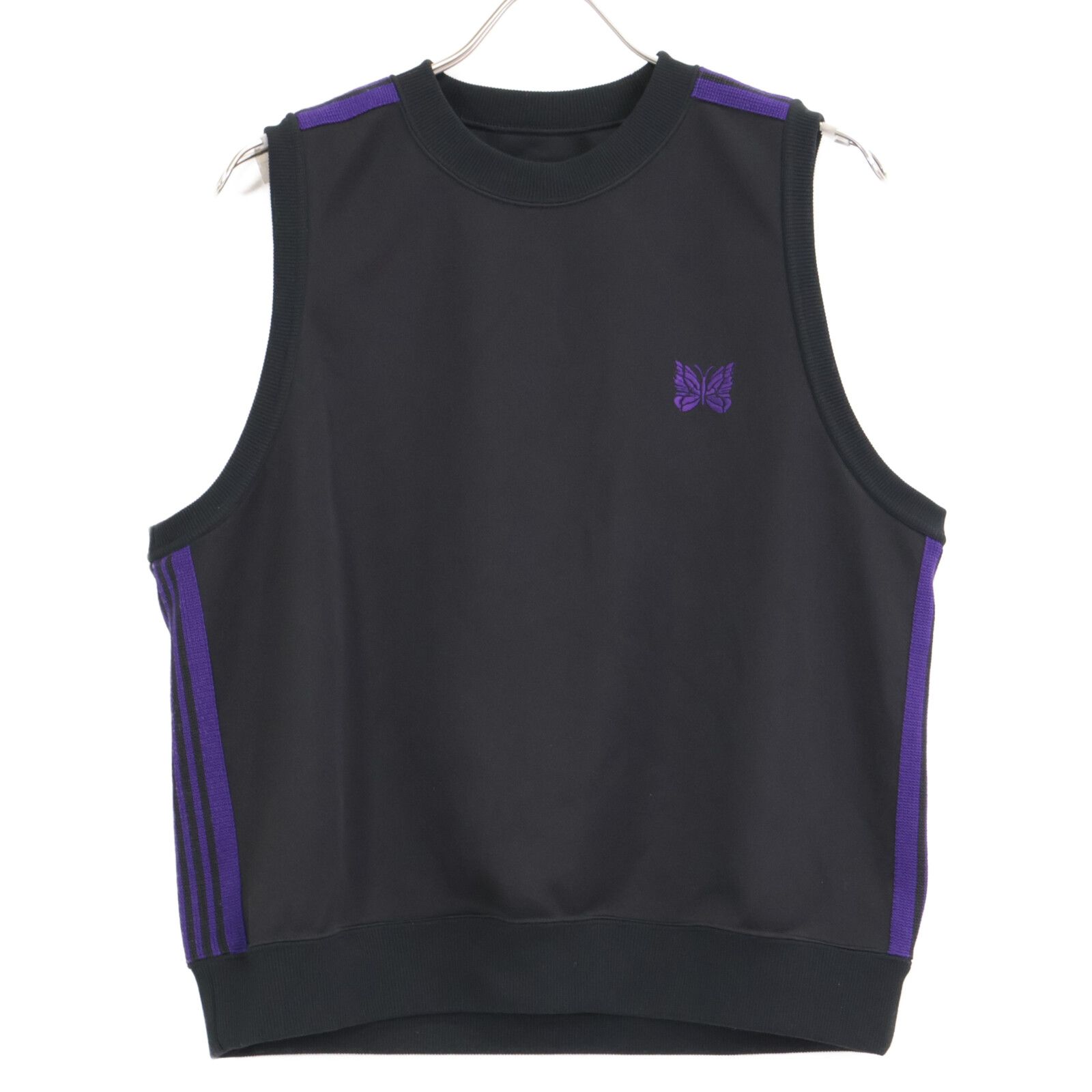 needles ニードルズ WOMAN店 KP 430 ﾌﾞﾗｯｸ ﾊﾟﾋﾟﾖﾝ刺繍ﾉｰｽﾘｰﾌﾞﾄｯﾌﾟｽ 1