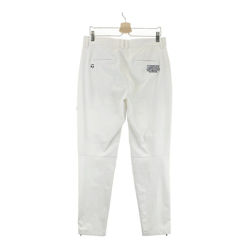 サイズ：L TAYLOR MADE テーラーメイド ×UNITED ARROWS ロングパンツ 裾ジップ  ホワイト系 [240101443520] ゴルフウェア メンズ ストスト サイズ：L TAYLOR MADE テーラーメイド ×UNITED ARROWS ロング