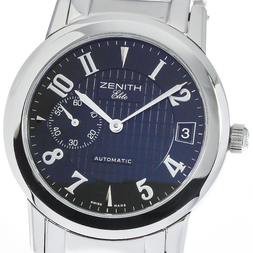 ゼニス ZENITH 01/02.0451.680 ポートロワイヤル エリート スモールセコンド 自動巻き メンズ美品_782197