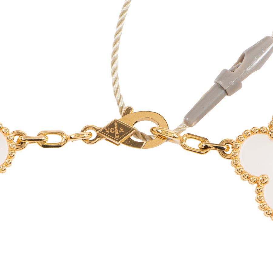 美品⭐️ヴァン クリーフ＆アーペル【ヴィンテージ アルハンブラ ブレスレット】 ヴァンクリーフ＆アーペル(Van Cleef & Arpels)ヴァンクリーフ